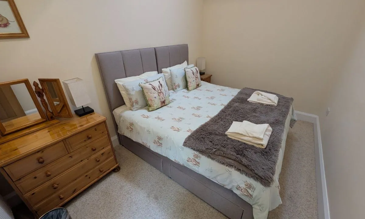 Twin bedroom at Hill Brook Barn, perfect for children